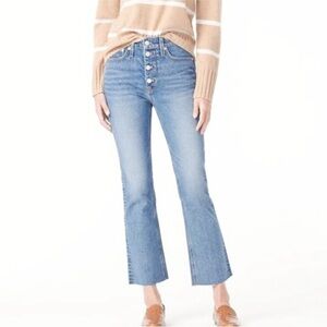 J.Crew Demi Boot Crop Jeans size 32p light wash